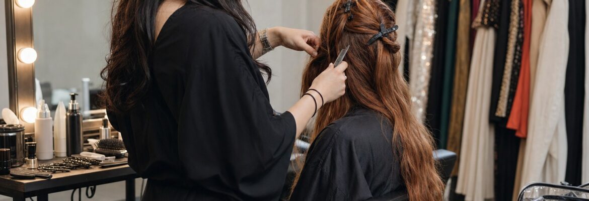 Crown and Comb Hair Styling